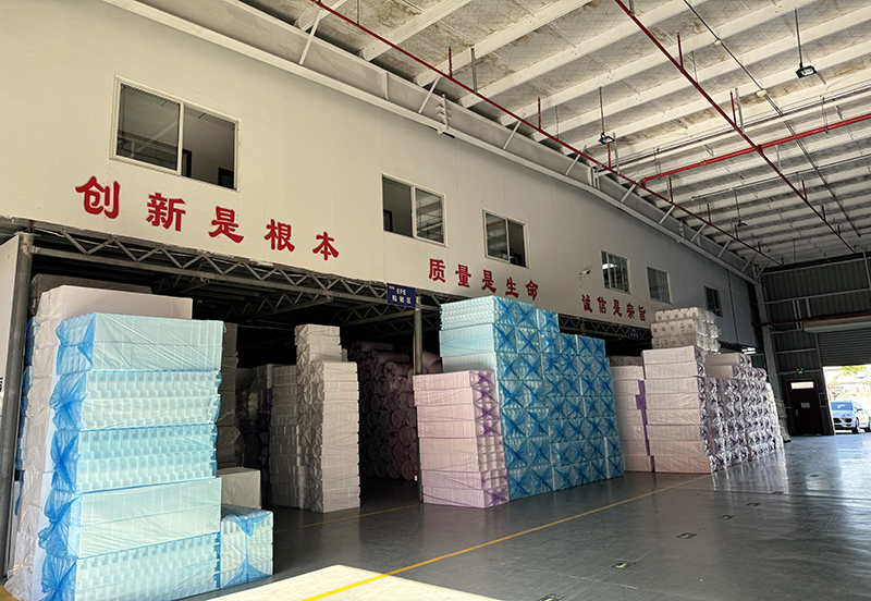 EPS泡沫工厂一角